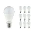 Monipakkaus 10x Noxion Lucent Classic LED E27 Päärynä Matta 9.5W 1055lm - 830 Lämmin Valkoinen | Korvaa 75W
