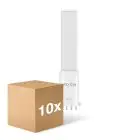 Monipakkaus 10x Noxion Lucent PL-S LED 4.3W - 840 Kylmä Valkoinen | 4-Nastaa - Korvaa 9W