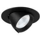 Noxion LED Kohdevalaisin Forza V2 Aluminium Musta 32W 3700lm 36D - 930-940-957 CCT | 160mm - Odetnij 145mm - Paras Värintoisto
