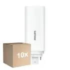 Monipakkaus 10x Philips CorePro PL-T LED Lamppu HF 9W - 840 Kylmä Valkoinen | 4-Nastaa - Korvaa 26W