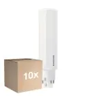 Monipakkaus 10x Philips CorePro PL-C LED 5.5W 660lm - 840 Kylmä Valkoinen | 4-Nastaa - Korvaa 13W