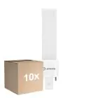 Monipakkaus 10x Ledvance DULUX-S LED 3.5W - 840 Kylmä Valkoinen | 2-Nastaa - Korvaa 7W