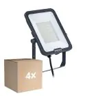 Monipakkaus 4x Philips LED Valonheitin Ledinaire BVP167 70W 8400lm 110D - 830-840-865 CCT | IP65 - Symmetrinen