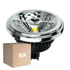 Monipakkaus 6x Noxion Lucent LED Kohdevalaisin GU10 AR111 15W 850lm 40D - 927 Erittäin Lämmin Valkoinen | Paras Värintoisto - Himmennettävä - Korvaa 75W