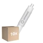 Monipakkaus 10x Ledvance LED Putki T5 AC Mains P Mains (AC) High Output 18W 2800lm - 840 Kylmä Valkoinen | 85cm - Korvaa 39W