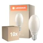 Monipakkaus 10x Ledvance HQL LED P E40 29.1W 5400lm D - 827 Zeer Warm Wit | Vervangt 125W