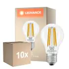 Monipakkaus 10x Ledvance Classic LED E27 Päärynä Filament Kirkas 11W 1521lm - 827 Erittäin Lämmin Valkoinen | Korvaa 100W
