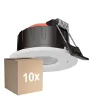 Monipakkaus 10x Ledvance LED Kohdevalaisin Combo Aluminium Musta 6W 600lm 60D - 927-930-940 CCT | 82mm - Odetnij 68mm - IP65 - Himmennettävä