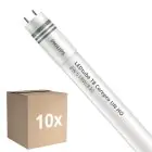 Monipakkaus 10x Philips LED Putki T8 CorePro (UN) High Output 8W 850lm - 830 Lämmin Valkoinen | 60cm - Korvaa 18W