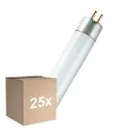 Monipakkaus 25x Osram Lumilux T5 6W - 840 Kylmä Valkoinen| 21cm 