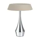 Eglo Pöytävalaisin Turcio Teräs Kromi 5W 310lm - 825-830-840 CCT | IP44 - Touch Himmennettävä - USB-C