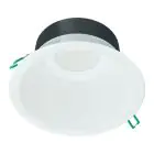 Philips LED Alasvalo Coreline DN142B Aluminium Valkoinen 11W 1200lm 60D - 830 Lämmin Valkoinen | Odetnij 155mm - IP20 - Himmennettävä - Valkoinen Heijastin
