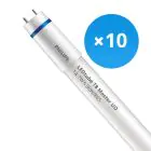 Monipakkaus 10x Philips LED Putki T8 MASTER (EM/Mains) Ultra Output 14.7W 2500lm - 865 Päivänvalo Valkoinen | 120cm - Korvaa 36W